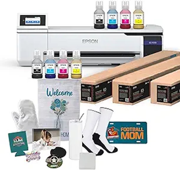 Epson Surecolor F570 Sublimation Printer with Ink Sets