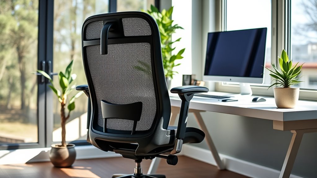 ergonomic adjustable breathable space saving