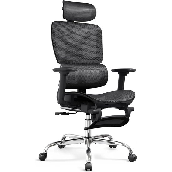 15 Best Ergonomic Office Chairs for Remote Marketers in 2026 14 DEVAISE Ergonomic Mesh Office Chair with Footrest