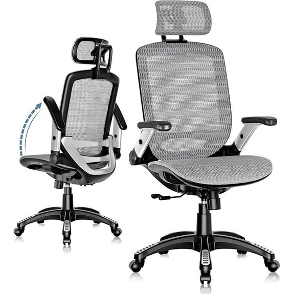15 Best Ergonomic Office Chairs for Remote Marketers in 2026 10 GABRYLLY Ergonomic Mesh Office Chair with Headrest