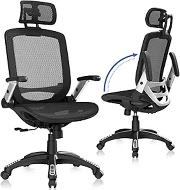 15 Best Premium Ergonomic Office Chairs for Remote Marketers in 2026 9 GABRYLLY Ergonomic Mesh Office Chair with Headrest