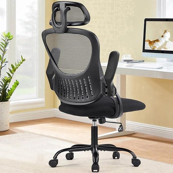 Sweetcrispy Ergonomic Mesh Office Desk Chair