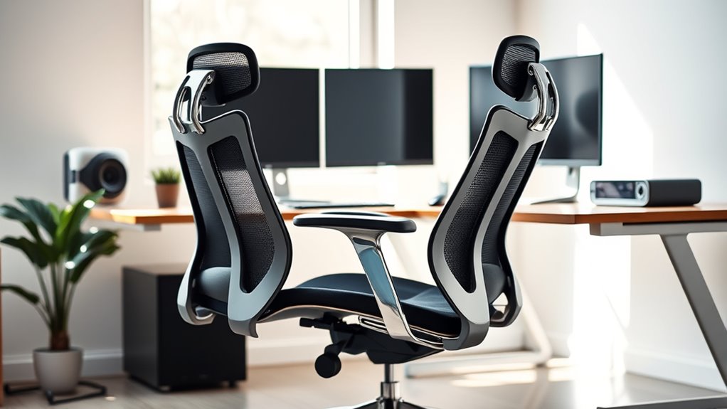 ergonomic support and adjustability