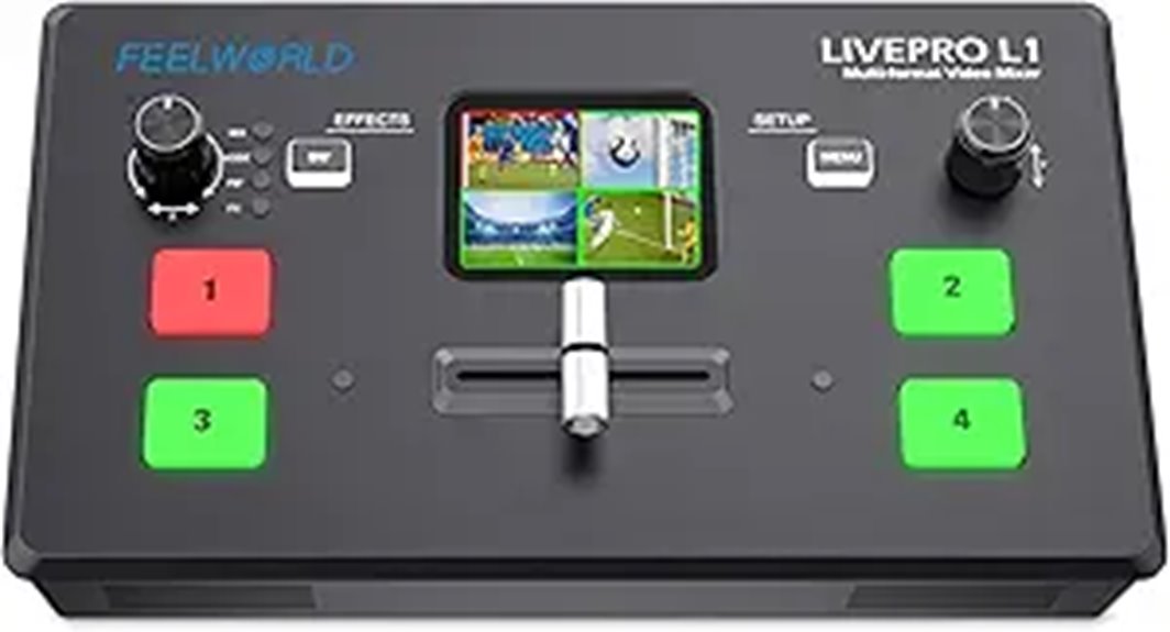 FEELWORLD LIVEPRO L1 V1 Video Mixer with HDMI