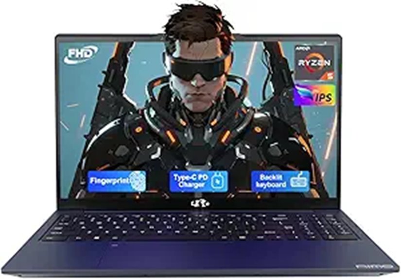 6 Best Creator Laptops for Podcasters on Amazon in 2026 5 15.6 IPS FHD Laptop with 32GB RAM & SSD