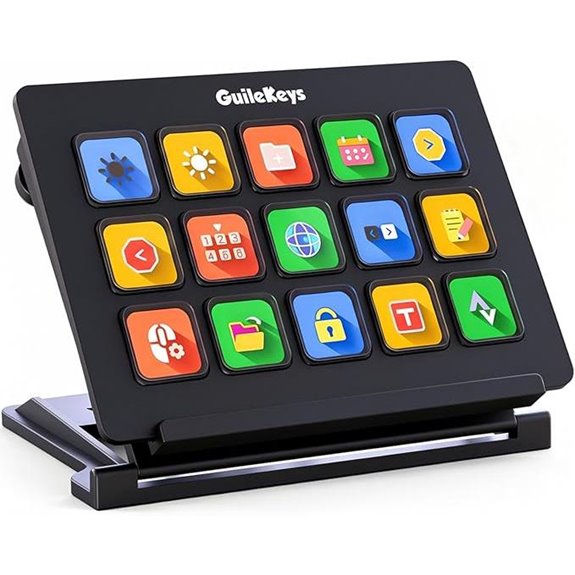 15 Best Stream Deck Controllers for Webinar Production on Amazon 17 Stream Deck Controller with 15 Macro Keys