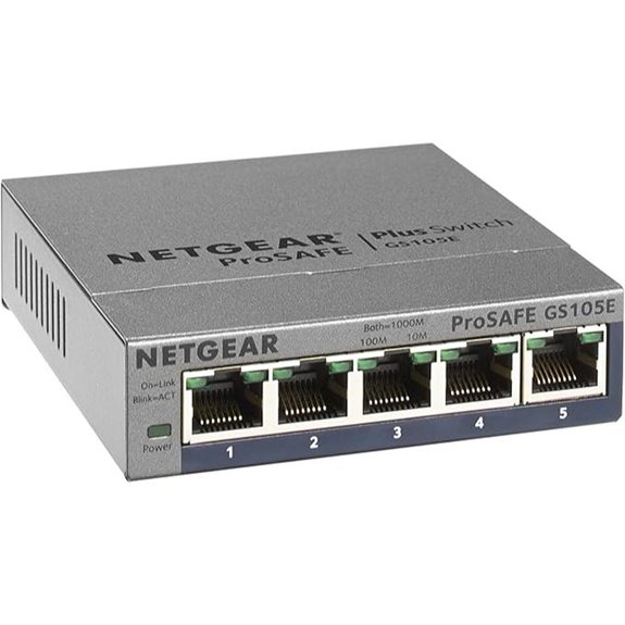 14 Best Managed Network Switches for Agency Offices in 2026 17 NETGEAR 5-Port Gigabit Managed Ethernet Switch
