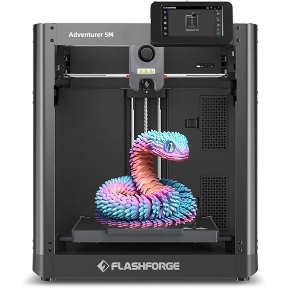 15 Best 3D Printers for Makers on Amazon USA in 2026 16 FLASHFORGE Adventurer 5M 3D Printer with Auto Leveling