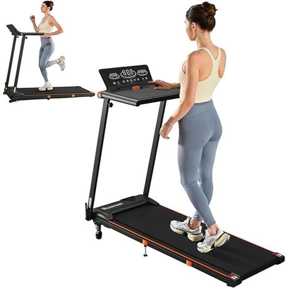 3-in-1 Foldable Under Desk Treadmill with Remote