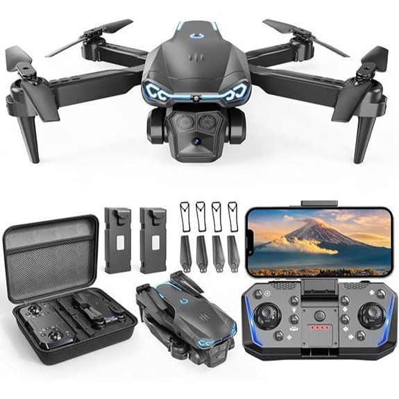 15 Best Creator Drones for 2026 That Elevate Real Estate Marketing 6 Foldable Drone with 1080P Camera and 3 Speed Modes