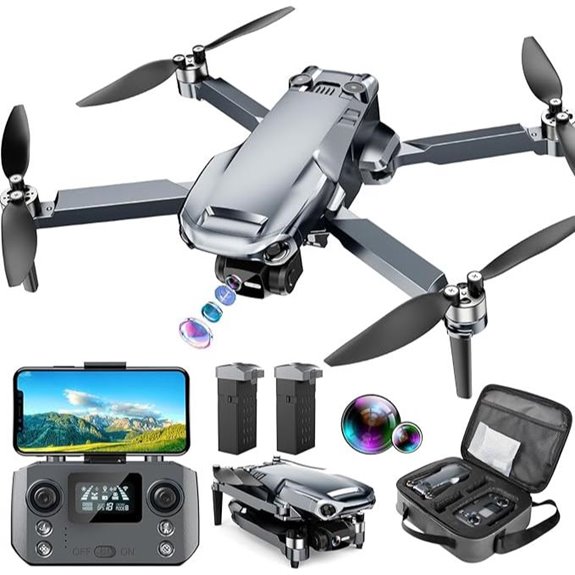 GPS Drone with 4K Camera Foldable 46 Min Flight