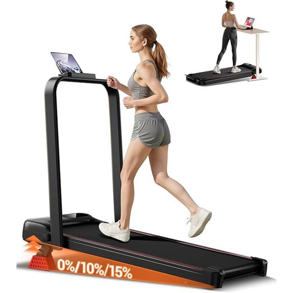 4-in-1 Portable Under Desk Treadmill