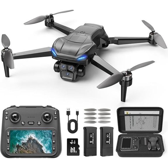 15 Best Creator Drones for 2026 That Elevate Real Estate Marketing 12 GPS Drone with 4K Camera 60-Min Flight 2 Batteries