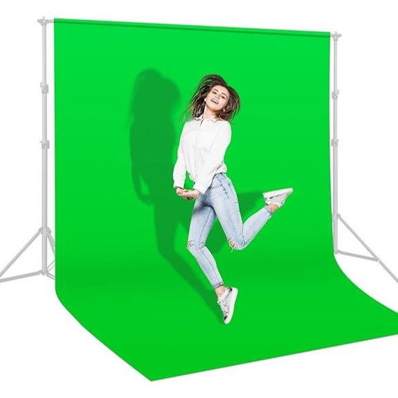 15 Best Green Screens for YouTube Studios in 2026 11 UTEBIT Green Screen Backdrop for Photo and Video