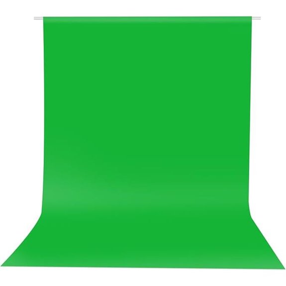 15 Best Green Screens for YouTube Studios in 2026 15 HEMMOTOP Green Screen Backdrop 5x7 ft for Photography