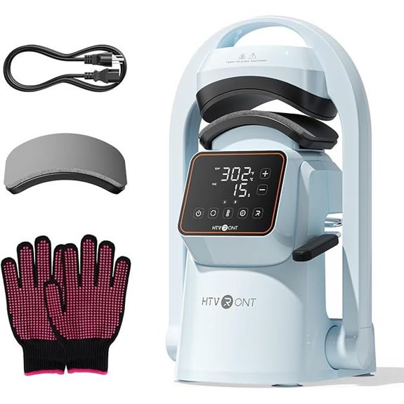 HTVRONT Hat Heat Press Machine with 2 Platens