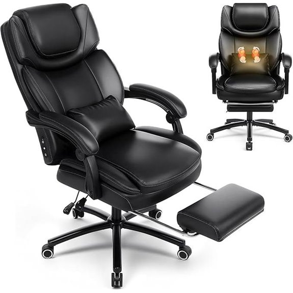 Heavy Duty 500lbs Ergonomic Gaming Office Chair