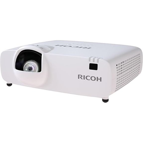 RICOH PJ WUL5A40ST 3LCD Laser Projector (4500 Lumens)