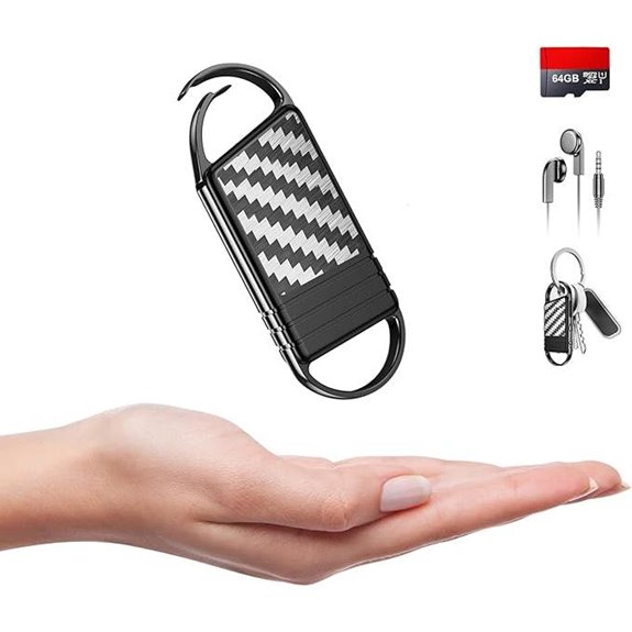 15 Best High-End Field Audio Recorders for On-Location Interviews 13 Tallkcoder 64GB Voice Recorder with AI Noise Reduction