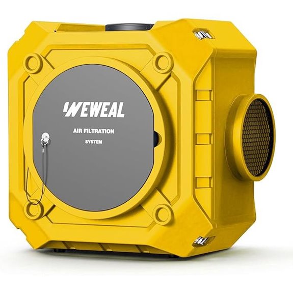 Commercial Air Scrubber with HEPA & Carbon Filters