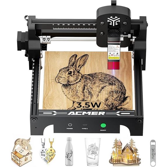 ACMER S1 Laser Engraver with 3500mW Power
