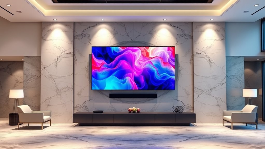 high quality bright smart display