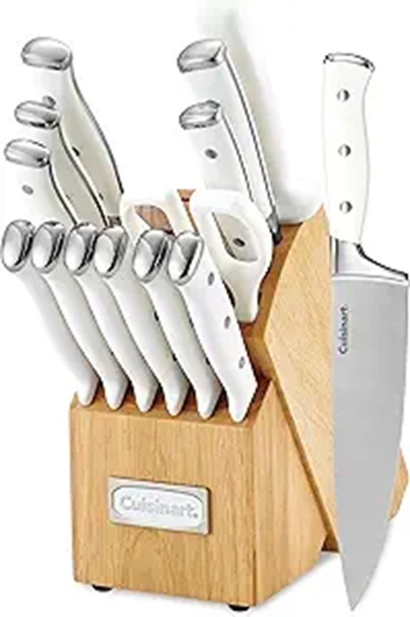 Cuisinart 15-Piece High Carbon Stainless Steel Knife Set
