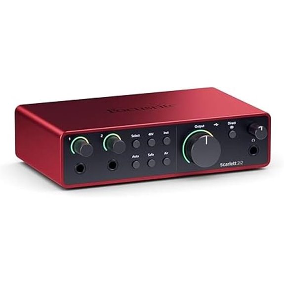 15 Top-Rated Audio Interfaces for Music & Audio Production in 2026 5 Focusrite Scarlett 2i2 4th Gen USB Audio Interface