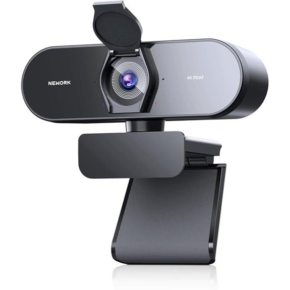 4K Webcam with Autofocus and Noise Reduction