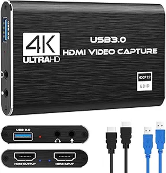 15 Best Video Capture Cards for Webinar Production on Amazon 15 4K HDMI Capture Card for Nintendo Switch & Streaming