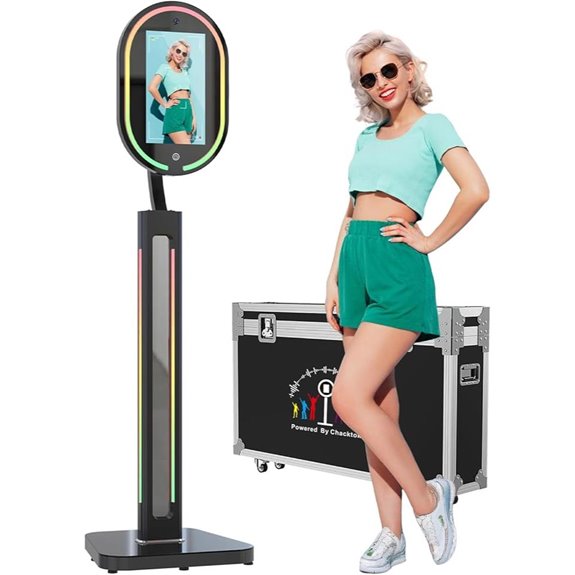MWE Magic Mirror Photo Booth with 4K Camera