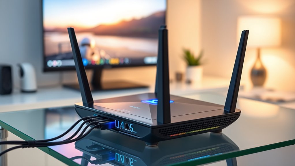 high speed wi fi router features