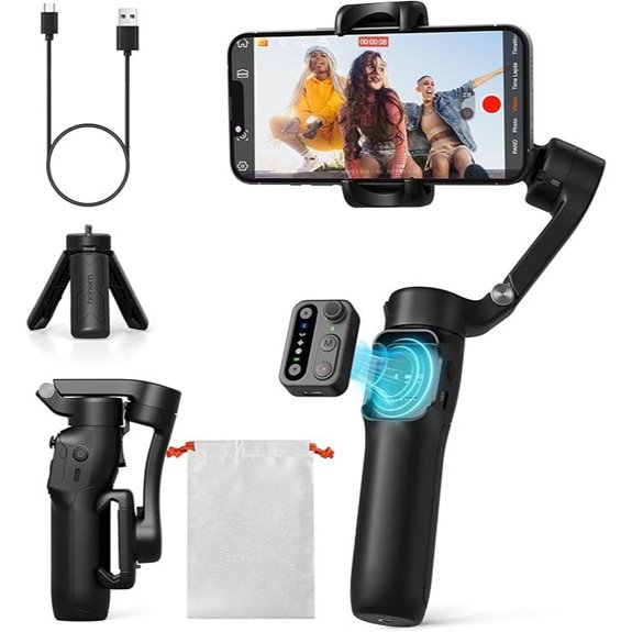 14 Best Top-Rated Camera Gimbals for Mobile Video Marketing in 2026 4 Hohem iSteady X3 SE Gimbal for iPhone & Android