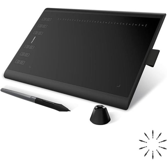 HUION H1060P Graphics Drawing Tablet with Stylus