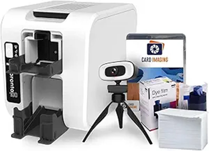 Magicard Pronto100 ID Card Printer & Supplies Package