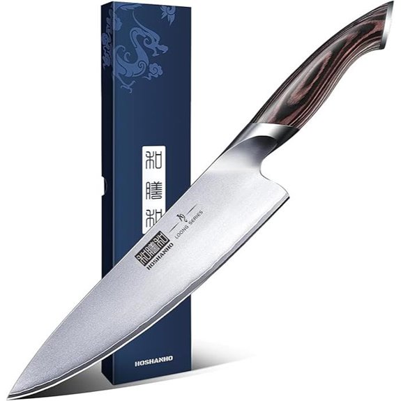 15 Best Knives for Professional Chefs in 2026 That Cut Like Butter 16 HOSHANHO 8-Inch Japanese High Carbon Chef's Knife