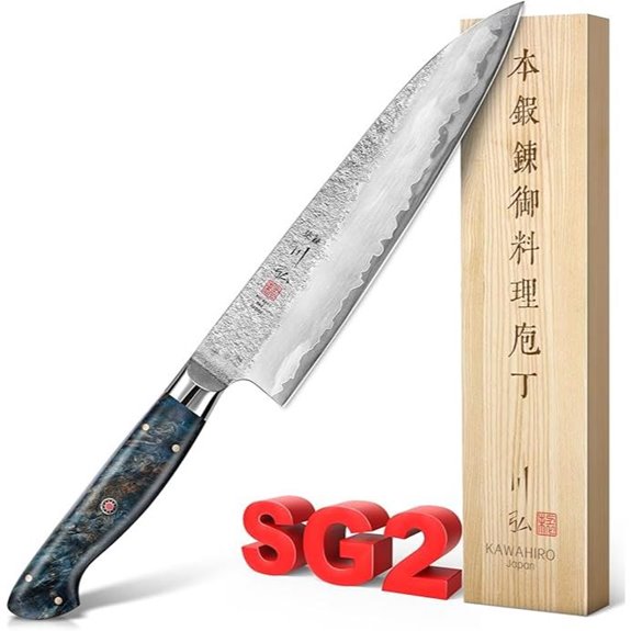 15 Best Gyuto Knives for 2026 That Chefs Swear By 3 KAWAHIRO Japanese SG2 Gyuto Chef Knife (8.27)