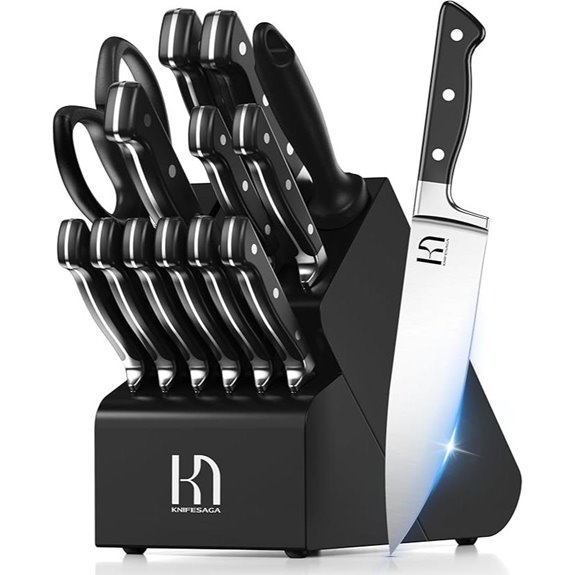 15 Best Carbon Steel Knife Sets for 2026 That Chefs Recommend 8 15-Piece Japanese High Carbon Stainless Steel Knife Set