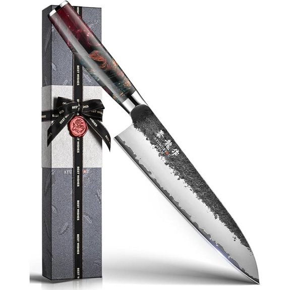 15 Best Gyuto Knives for 2026 That Chefs Swear By 6 Japanese 8-Inch VG10 Chef Knife with Red Handle