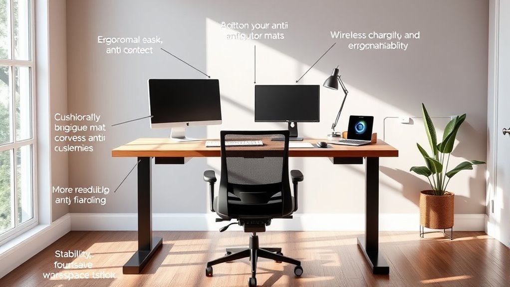 key desk features considerations