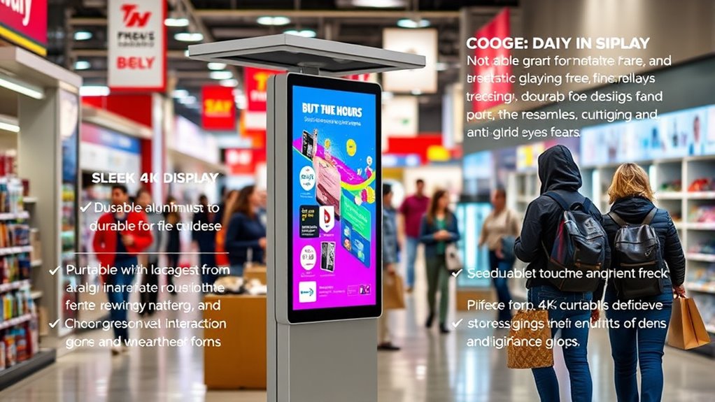 key factors for portable digital signage