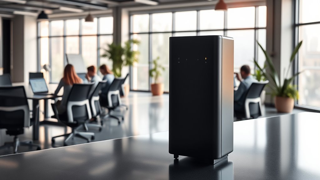 key features for workspace air purifiers