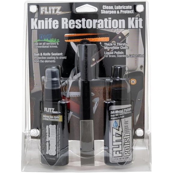 15 Best Knife Cleaning Kits for 2026 That Keep Blades Sharp 7 Flitz Knife Restoration Kit with Polish and Sharpener