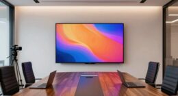 large 85 inch 4k office tvs