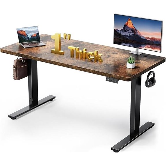 15 Best Professional Electric Standing Desks for Marketing Agencies 2026 9 Adjustable 60x28 Inch Electric Standing Desk