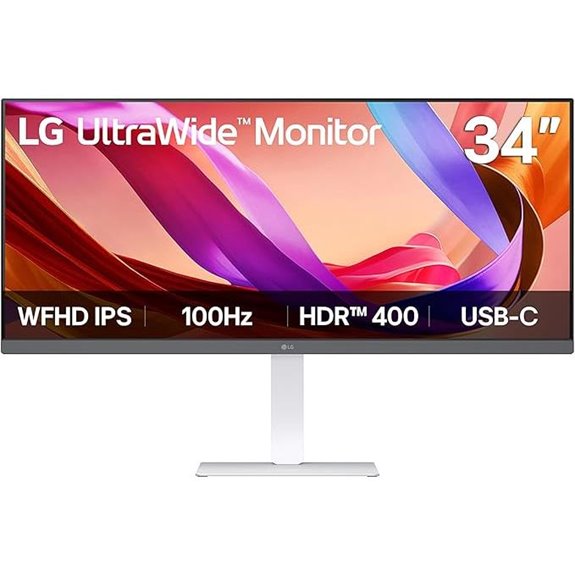 LG 34-Inch UltraWide IPS Monitor with HDR