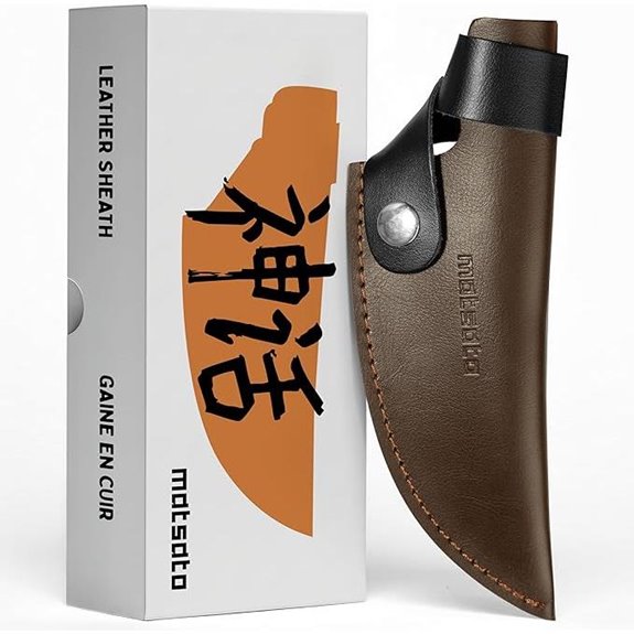 Matsato Leather Sheath for 6.3-Inch Japanese Chef Knife