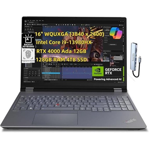 11 Best Professional High-End Laptops for Content Creators in 2026 3 Lenovo ThinkPad P16 Gen 2 Mobile Workstation Laptop