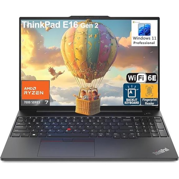 15 Best High-End Laptops for Marketing Agencies on Amazon in 2026 5 Lenovo ThinkPad E16 G2 Business Laptop Ryzen 7