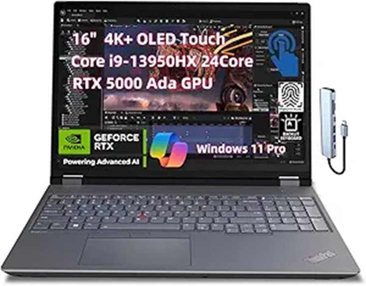 11 Best Professional High-End Laptops for Content Creators in 2026 7 Lenovo ThinkPad P16 Gen 2 Mobile Workstation Laptop